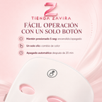 Mascara Facial Led Luz De 7 Colores Spa